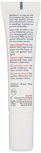 crema hidratante en gel para contorno de ojos