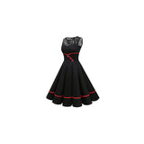 Disfraz Vestido de cóctel para mujer de los años 50 talla XS
