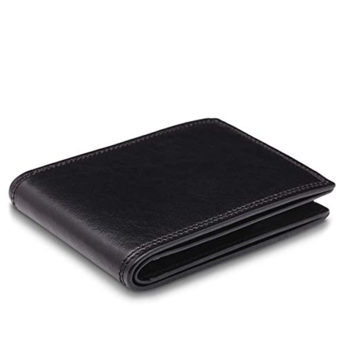 Bosca Cartera pequeña de piel bifold para hombre