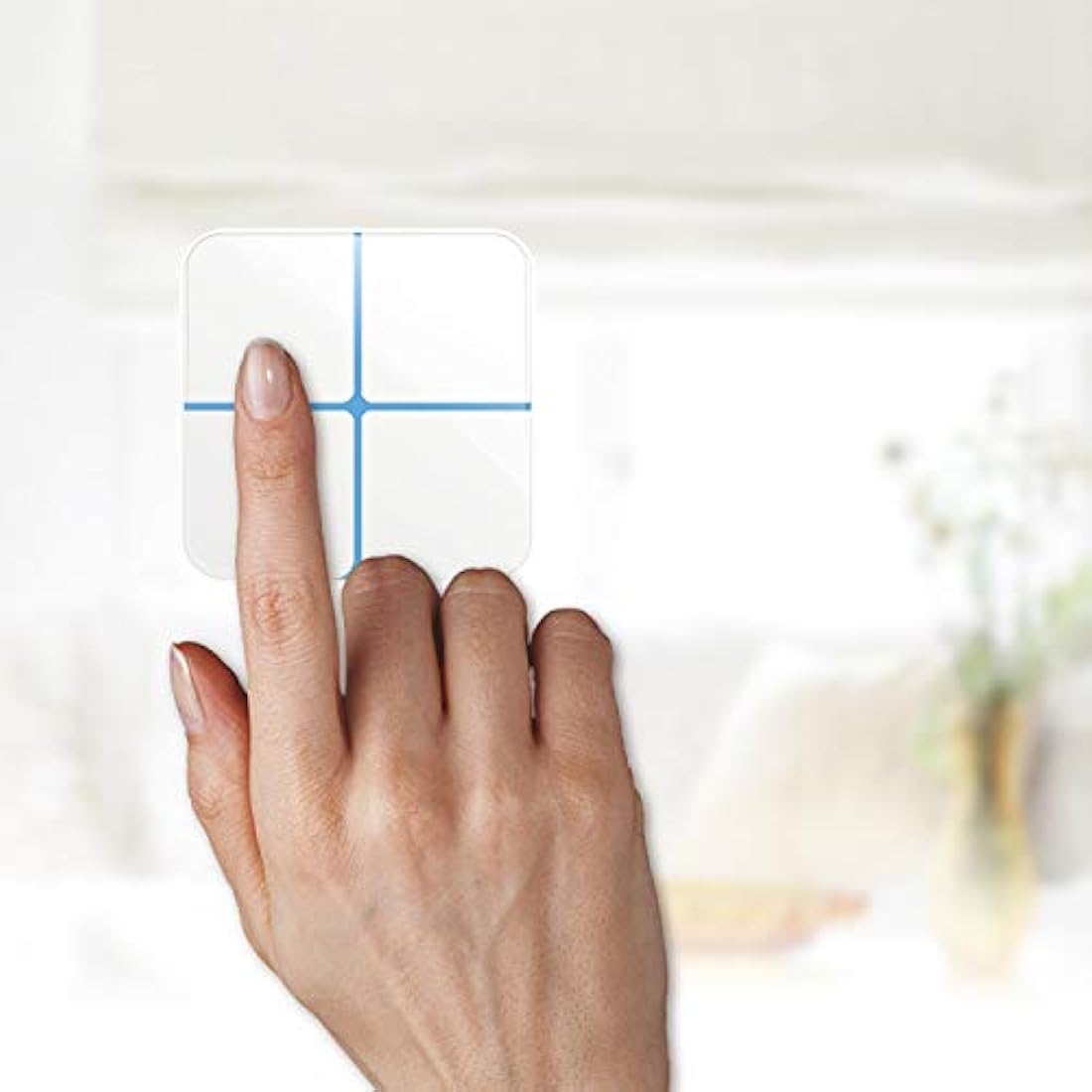 Conmutador de pared y control remoto