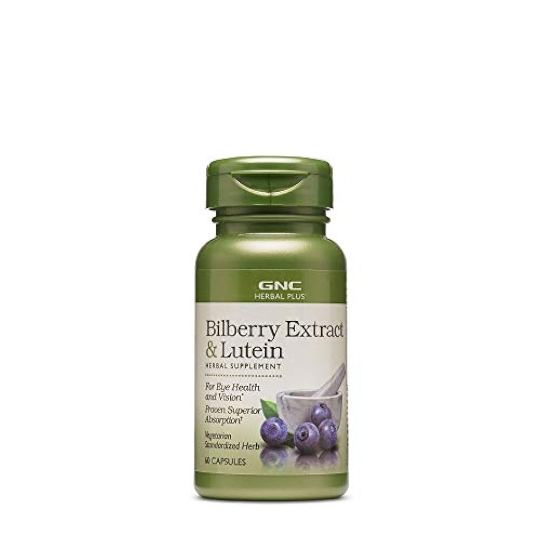 GNC Herbal Plus Bilberry Extracto Lutein