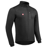 Przewalski - Chaqueta de ciclismo para hombre, chaqueta para correr, térmica, cortavientos, transpirable, reflectante, cortavientos