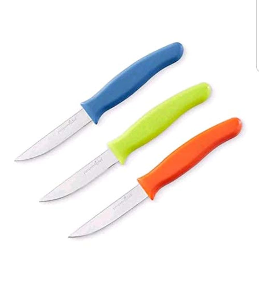 Juego de 3 cuchillos de cocina chef amperado
