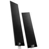 KEF par de ultrafina altavoces de pared negros