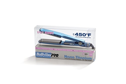 Plancha alisadora de nano titanio, 1-1 / 4