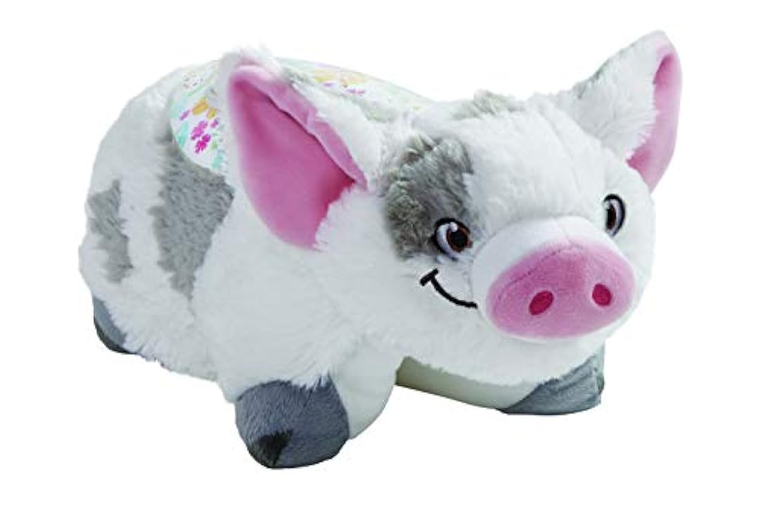 peluche cochino moana disney con Luz de noche