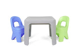 Juego de mesa y sillas 3 piezas, para niño