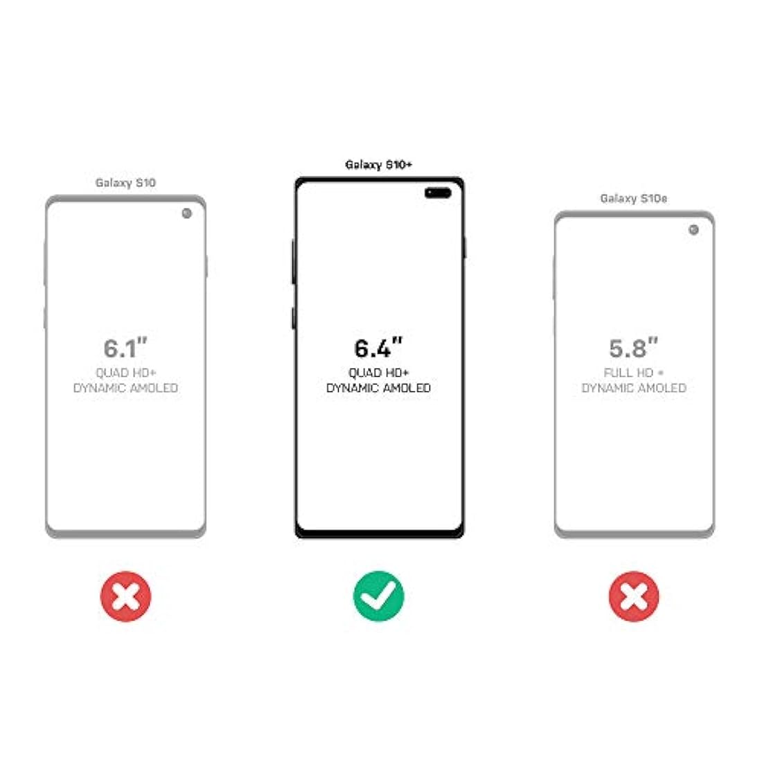 OtterBox Defender Series - Funda para Galaxy S10+