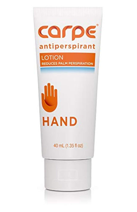 Loción antitranspirante para manos
