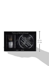 Crema de afeitado 150 g negro Set 2 PC Juego de afeitado