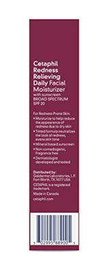 Crema hidratante facial diaria, mitigar enrojecimiento