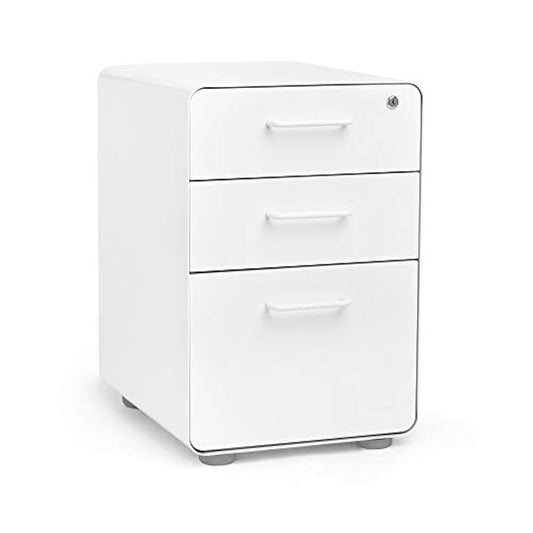 3 cajones mueble archivador color Blanco