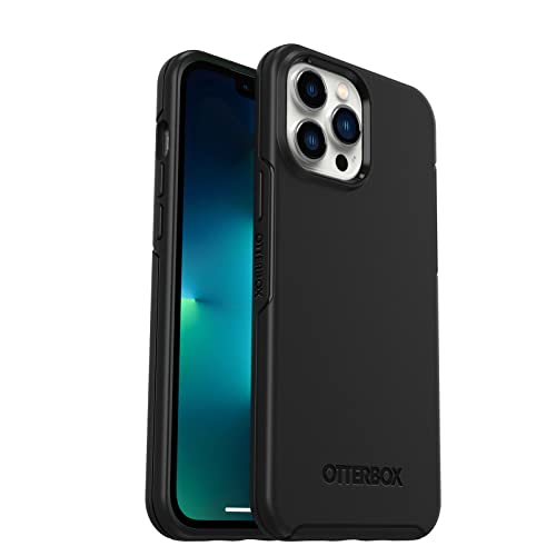 OtterBox Symmetry Series - Funda para iPhone 13 Pro Max y iPhone 12 Pro Max, negro