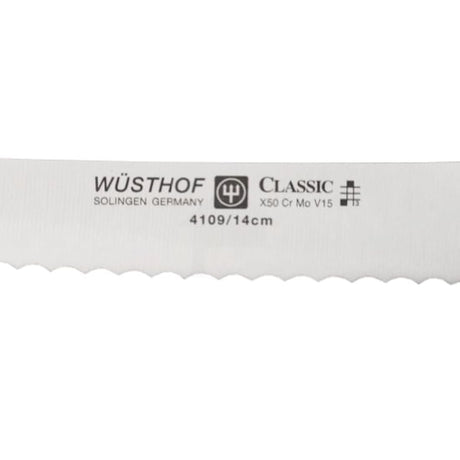 Acero inoxidable de alto carbono – Cuchillo para tomates