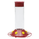 Perky-Pet 209B Our Best - Comedero de colibrí de vidrio, rojo, 30 onzas