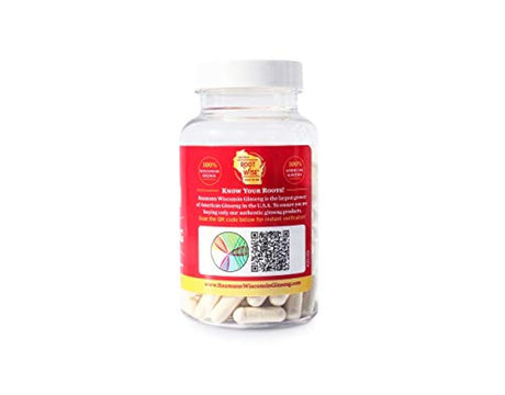 Baumann Ginseng Cápsulas auténticas de ginseng americanas