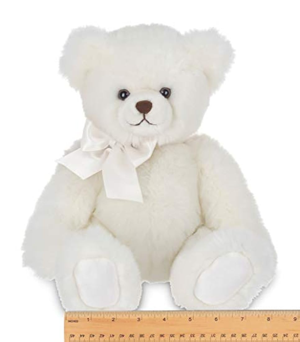 oso de peluche color blanco