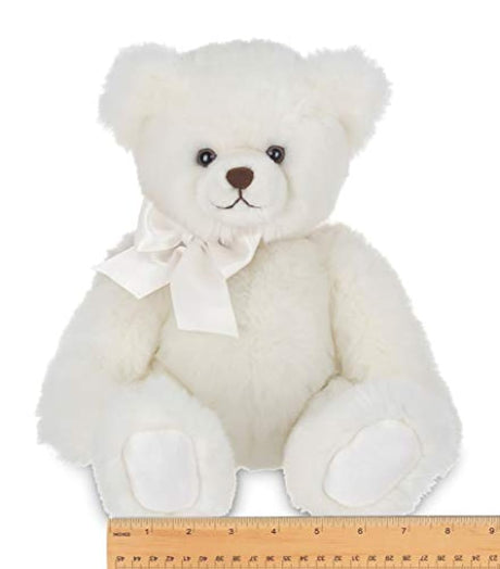 oso de peluche color blanco