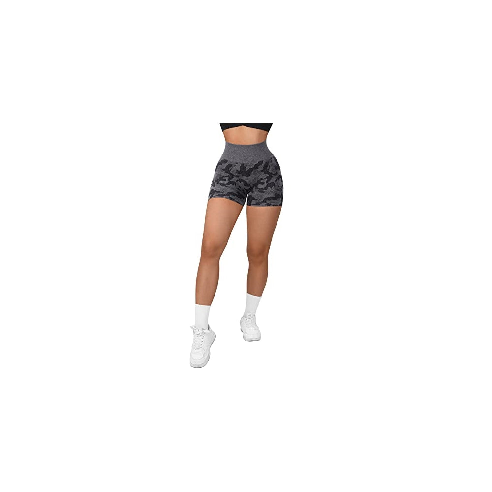 Shorts cortos sin costuras para mujer L
