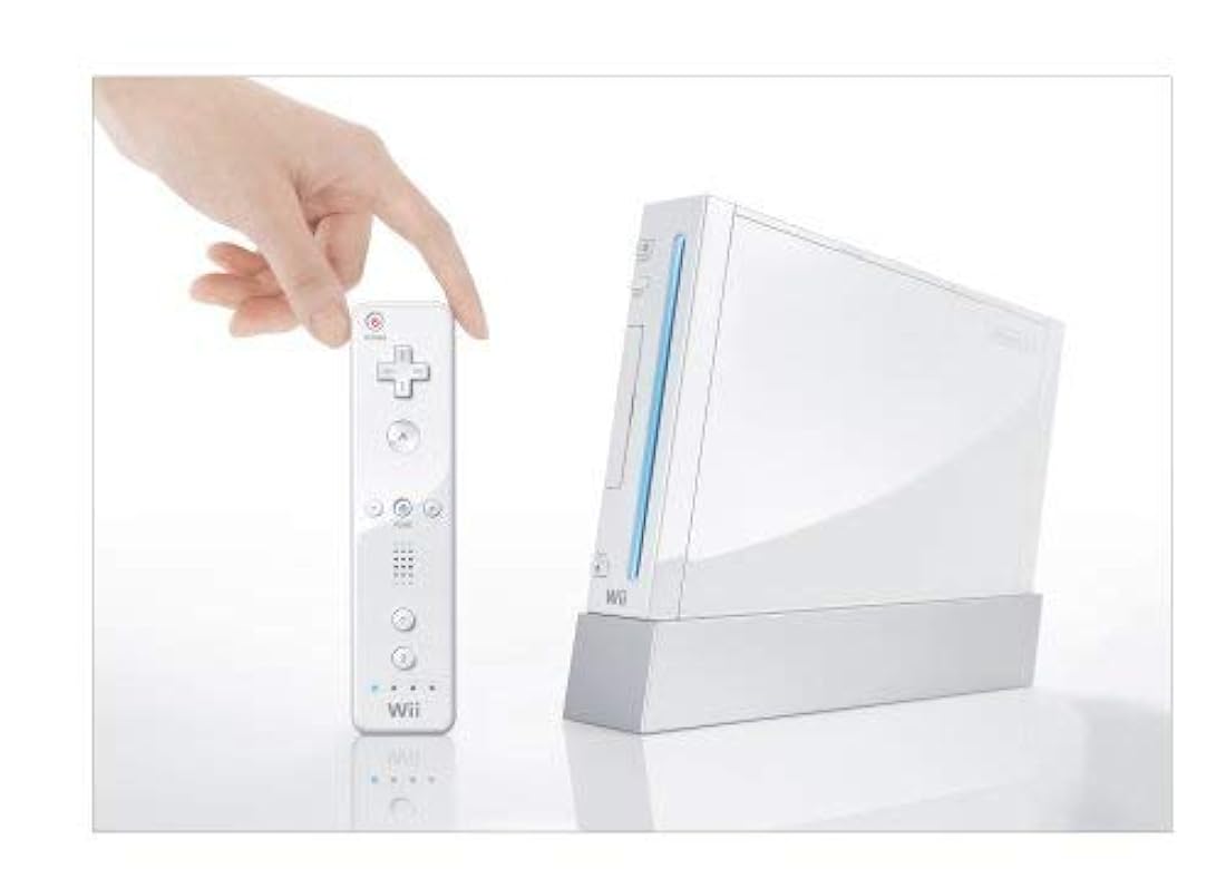 Consola  color blanca