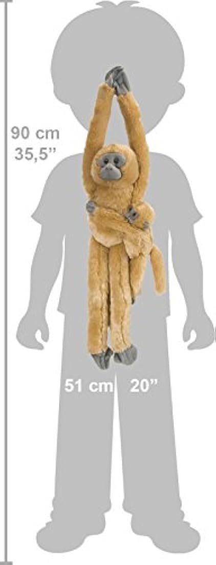 Wild Republic - peluche de mono, para bebe o niños