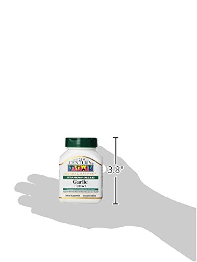 Pastillas de ajo del siglo XXI (sin olor), 60 unidades