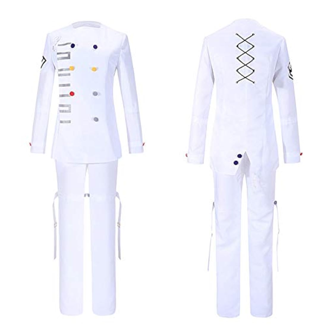 Disfraces Ouma Kokichi uniforme blanco