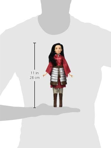 Muñeca de Moda Mulan, Disney, Armadura, Zapatos, Pantalones
