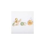 Aretes de clip para mujer 8 pares