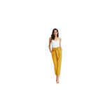 Pantalones de mujer con bolsillos, cintura alta Talla XS