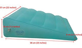 Cama inflable portátil y superficie de velvetón para dormir