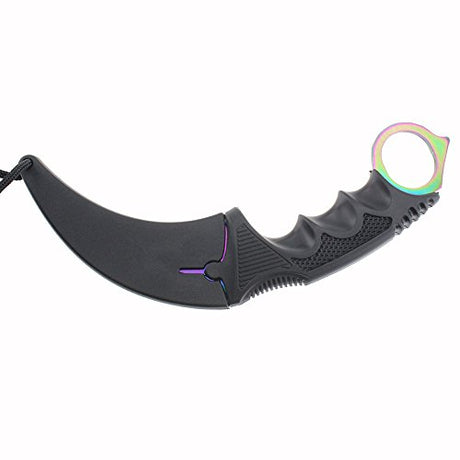 Cuchillo táctico  de caza de acero inoxidable