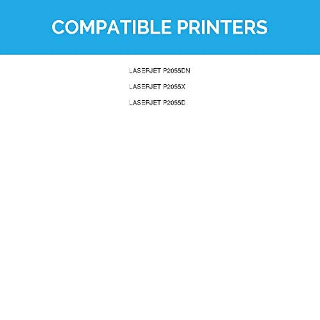 LD Compatible con hewlett packard CE505 X / 05 x HY negro
