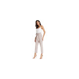 Pantalones de mujer con bolsillos, cintura alta Talla XS