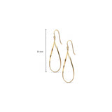 Aretes de plata de ley para mujer