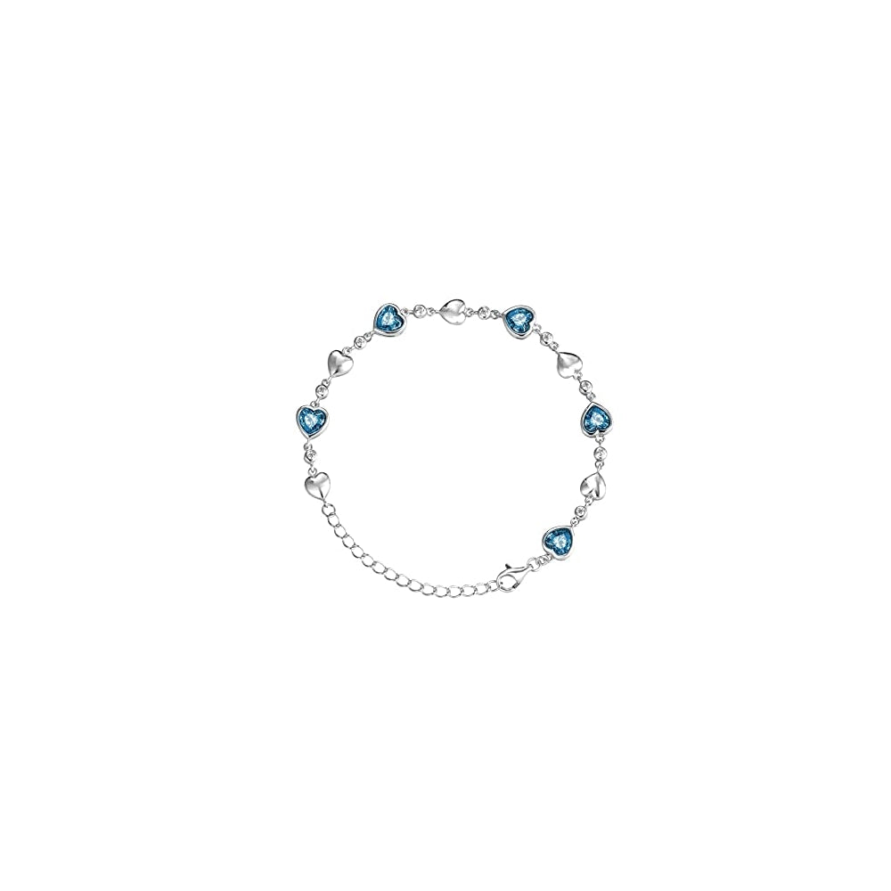 Pulseras y tobilleras de piedra para mujer