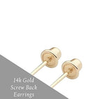 zarcillos zirconia cúbica en oro amarillo