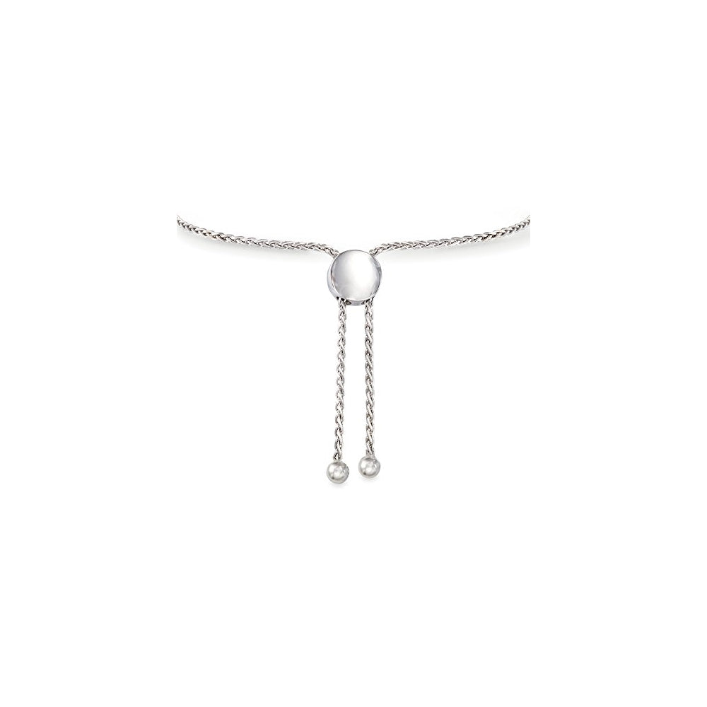 Pulseras y tobilleras de bolo con barra de diamantes negros
