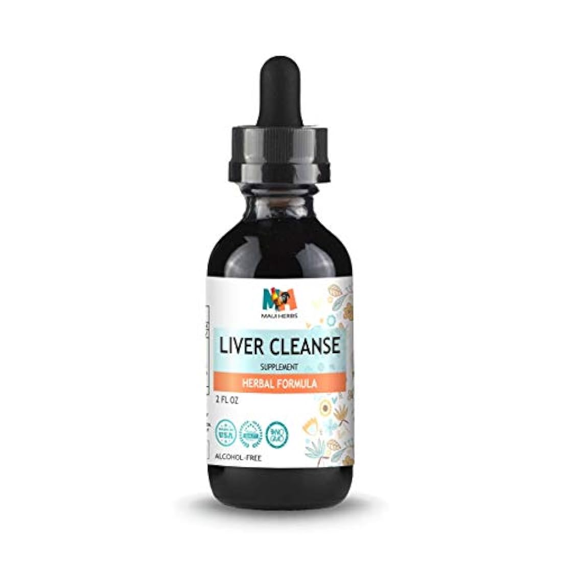 Maui Herbs - Extracto líquido de tintura para limpieza