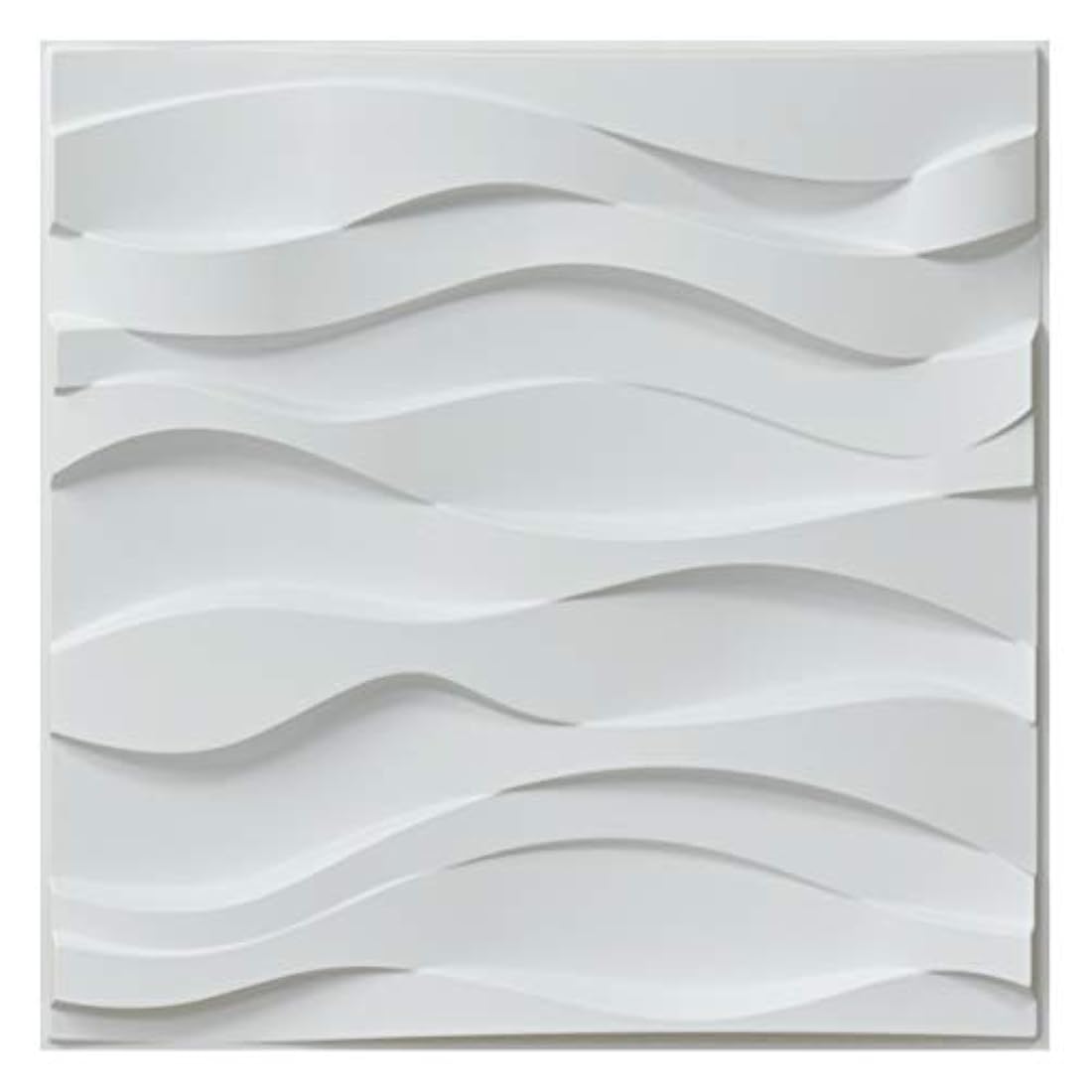 Paneles de pared decorativos 3D, diseño ondulado