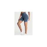 Shorts cortos sin costuras de cintura alta talla S