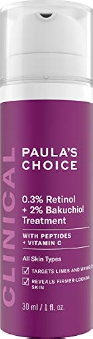 Elección de Paula CLÍNICA 0 3% de retinol 2% tratamiento