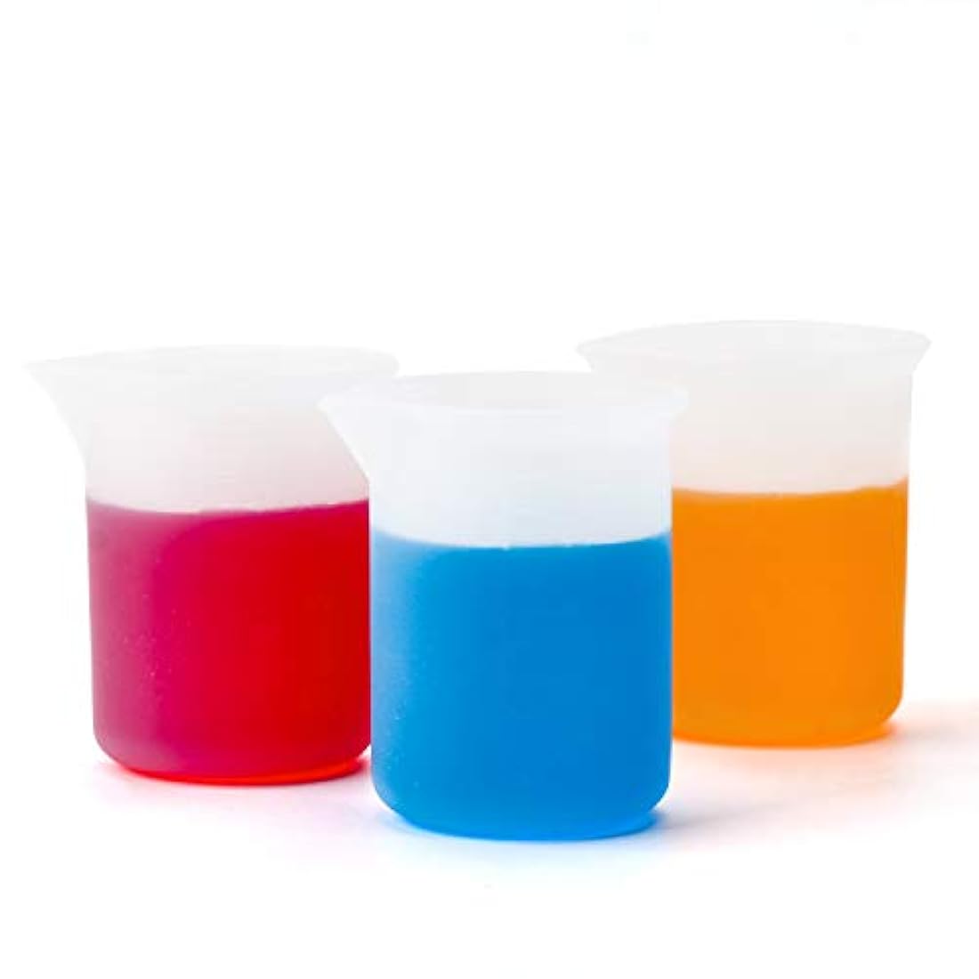 100ml Resin Measuring Cups, Gartful 9PCS 3 oz Graduated Silicone Resin Mixing Cups, Nonstick Reusable Stir and Pour Tools for Epoxy Resin, Jewelry Casting Molds, Acrylic Paint Pouring, Cup Making