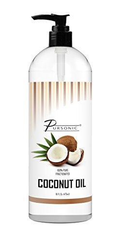 Aceite de coco fraccionado 100% puro de Pursonic