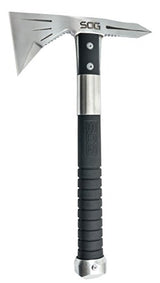 SOG - Cabezal de hacha pulida satinada, mango GRN