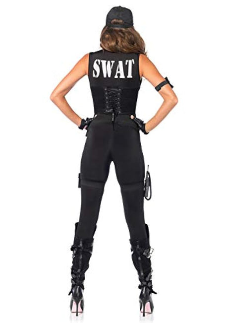 Disfraz de comandante swat para mujer