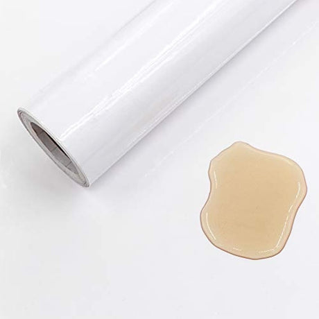 Abyssaly - Papel pintado de vinilo blanco brillante