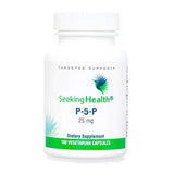 Seeking Health P-5-P, vitamina B, piridoxal-5-fosfato, suplemento de coenzima B6, apoyo a una función cognitiva saludable, sistema inmunológico y apoyo al metabolismo, fórmula vegana, 100 cápsulas vegetarianas*