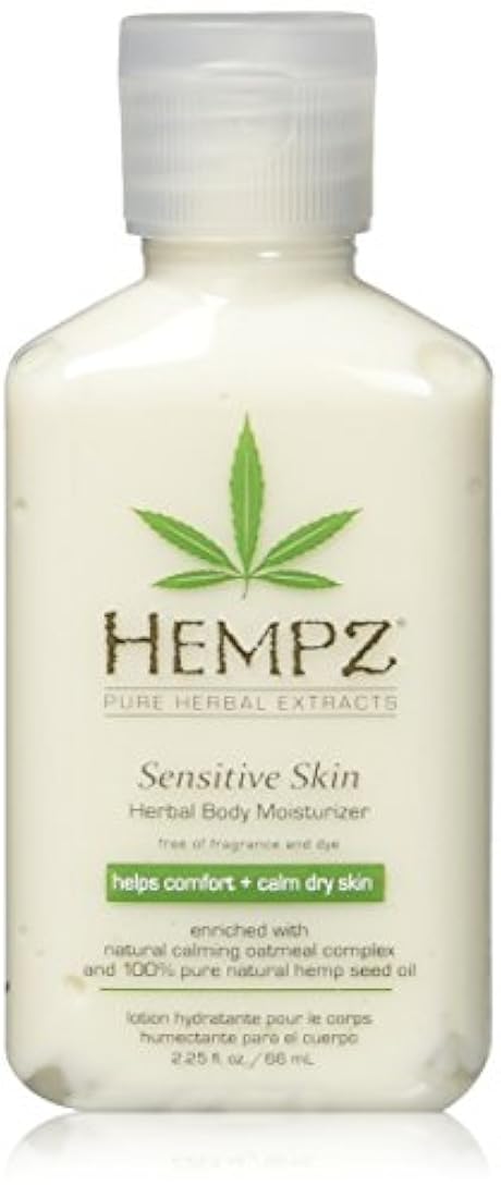 Hempz Piel Sensible Herbal Hidratante Corporal 2,25 onzas