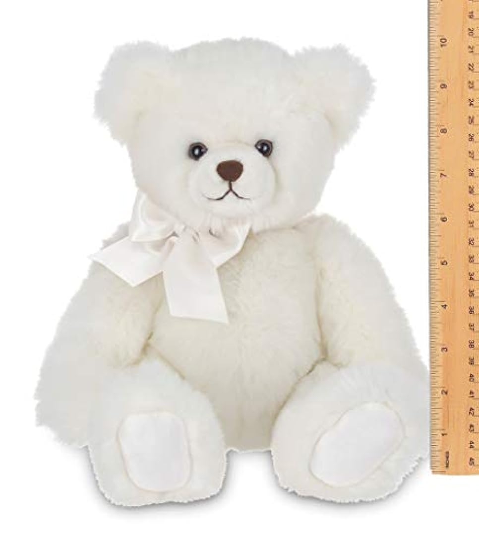 oso de peluche color blanco